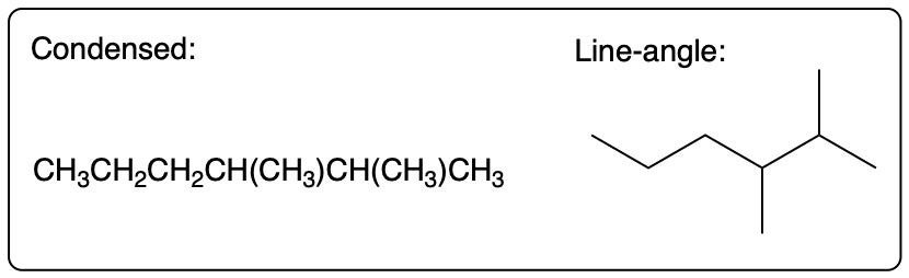 Final line-angle formula representation of the molecule.