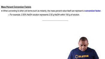 Solutions: Mass Percent Concept 2