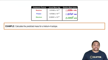 Mass Defect Example