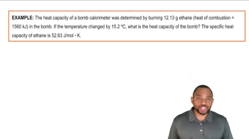 Constant-Volume Calorimetry Example 2