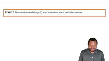 Faraday's Constant in Electrochemistry Example