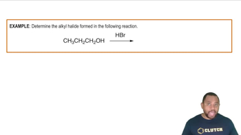 Alcohol Reactions Substitution Reactions Example