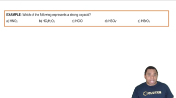 Oxyacids Example