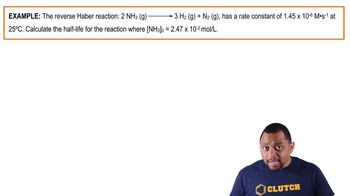 Zero-Order Half-life Example