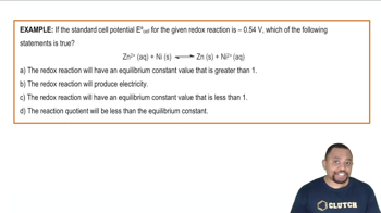 Electrolytic Cells and Spontaneity Example