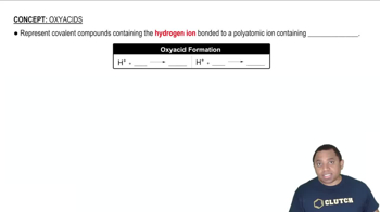 Oxyacid Formation