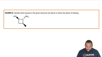 Spatial Orientation of Bonds Example