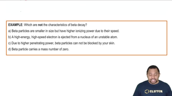 Beta Decay Example