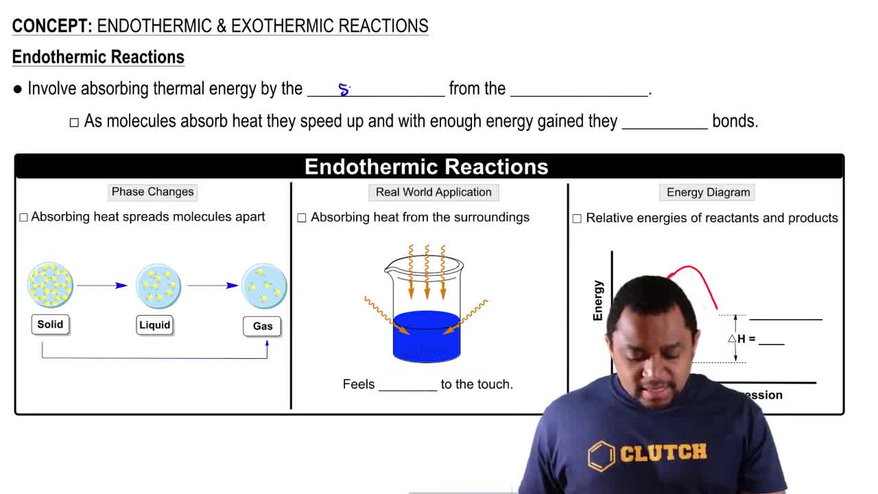 Endothermic and Exothermic Reactions | Channels for Pearson+
