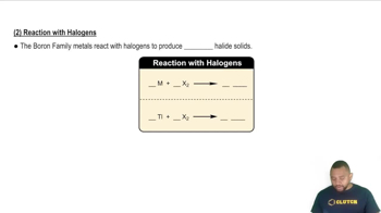 Reaction with Halogens