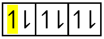 Image highlighting the quantum number ml=1 in yellow among other quantum numbers.