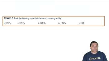 Oxyacids Acidity Example