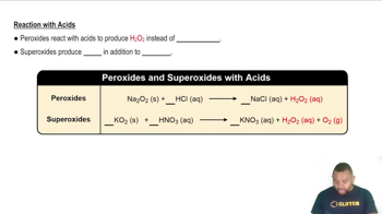 Reaction with Acids