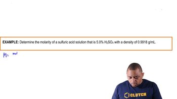 Molarity Calculation Example