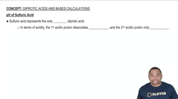 pH of Diprotic Acid Dissociation