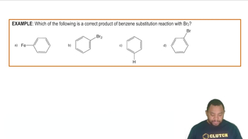 Benzene Reactions Example