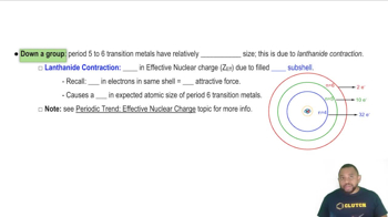 Lanthanide Contraction