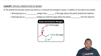 Spatial Orientation of Bonds