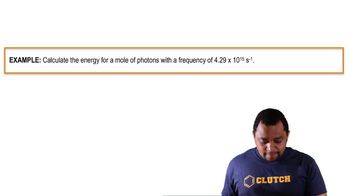 Moles and Photon Energy Example