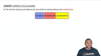 Rules for Naming Cyclic Alkanes