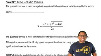 Quadratic Formula Application