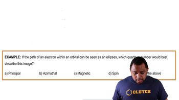 Quantum Numbers Example