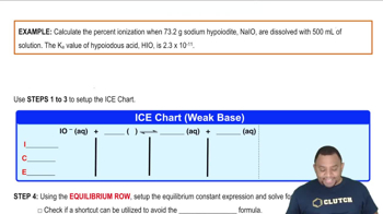 pH of Weak Bases Example