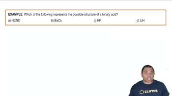 Binary Acid Identification Example