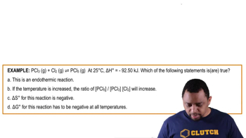 Spontaneity and Temperature Example