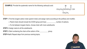 Naming Carboxylic Acids Example