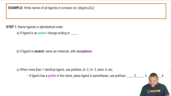 Naming Coordination Compounds Example