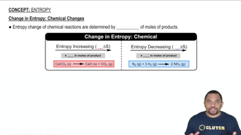 Entropy and Chemical Changes