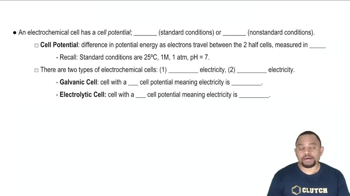 Cell Potential and Spontaneity