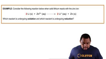 Oxidation and Reduction Reaction Example