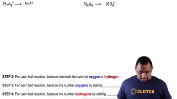 Balancing Basic Redox Reaction Example