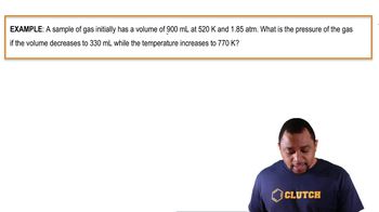 Combined Gas Law Example