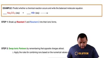 Gas Evolution Reaction Example