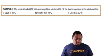 Thermal Equilibrium Example 1