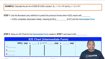 Diprotic Acids and Bases Calculations Example