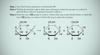 Haworth Structures of Monosaccharides