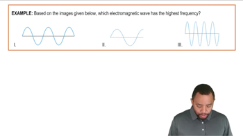 Wavelength and Frequency Example 1