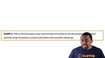 Chemical Reaction: Chemical Change Example 2