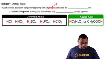 Naming Acids