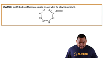 Functional Groups In Chemistry Example 1