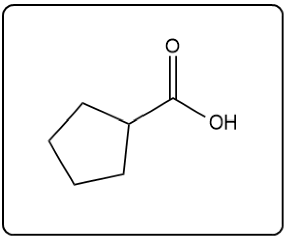 Chemical structure of a compound with both carbonyl and hydroxyl groups.