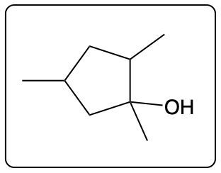 Alternative product structure of hydration reaction with OH group.