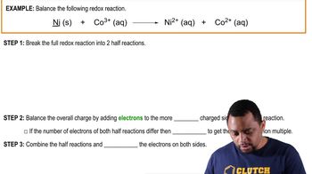 Balancing Redox Reactions (Simplified) Example 2