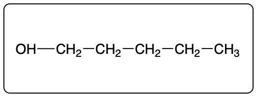 Alternative product structure with an OH group at the start.