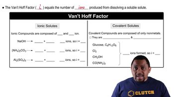 The Colligative Properties Concept 2