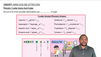 Phonetic 1-Letter Amino Acid Codes Concept 1